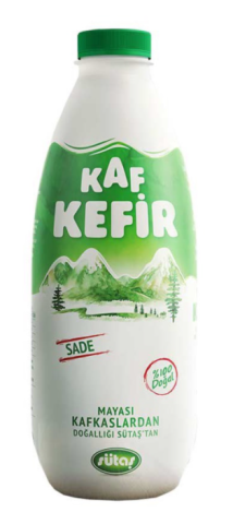 Sütaş Kaf Kefir Laktozsuz 1lt