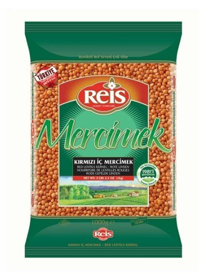 Reis Kırmızı Mercimek 1 Kg