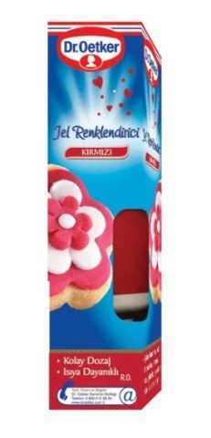 Dr. Oetker Renklendirici Jel Kırmızı 10 Gr