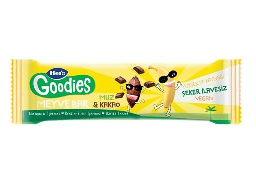 Hero Baby Goodies Bar Muz & Kakao 30gr