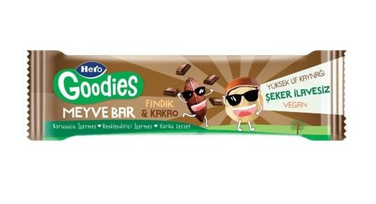 Hero Baby Goodies Bar Fındık & Kakao 30gr