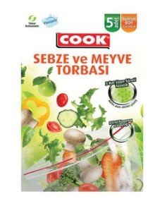 Cook Sebze Ve Meyve Torbası 5'li