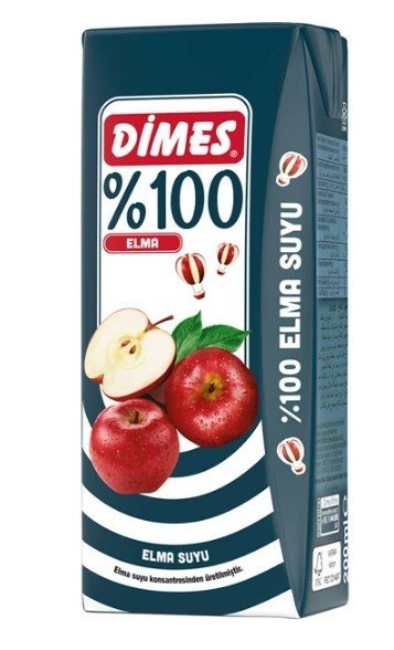 Dimes Elma Nektarı 200 Ml