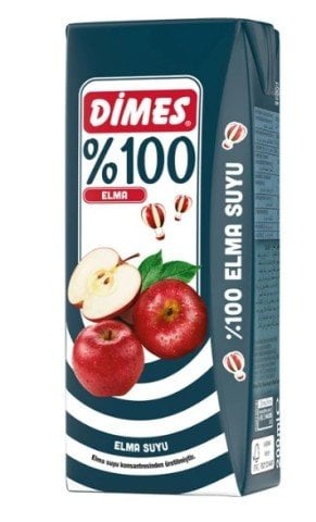 Dimes Elma Nektarı 200 Ml