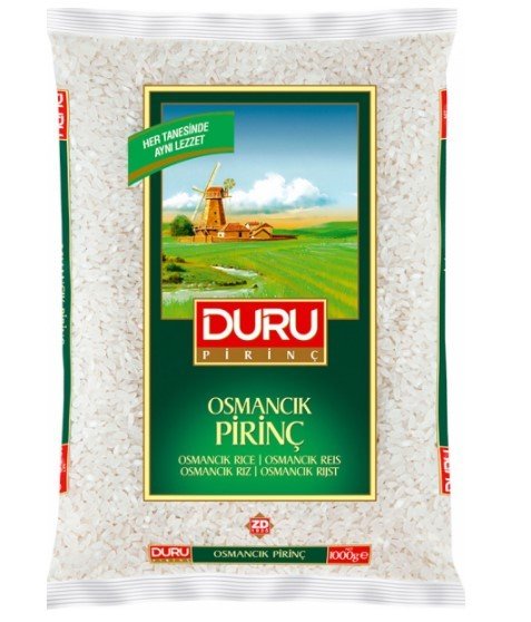 Duru Osmancık Pilavlık Pirinç 1 Kg