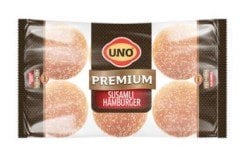 Uno Büyük Susamlı Hamburger Ekmeği 6'lı