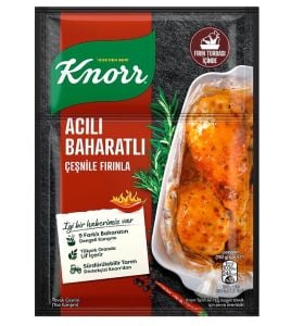 Knorr Fırında Tavuk Çeşnisi Acılı Baharatlı 31 Gr