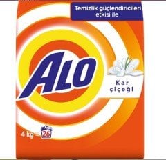Alo Toz Çamaşır Deterjanı Kar Çiçeği 4 kg