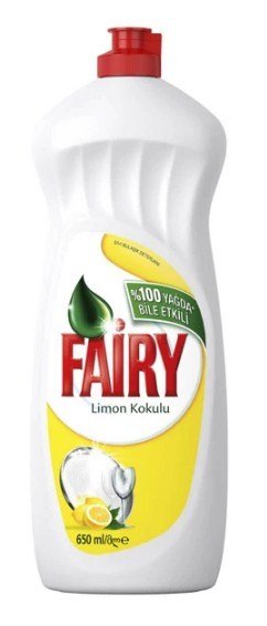 Fairy Sıvı Bulaşık Deterjanı Limon 650 Ml