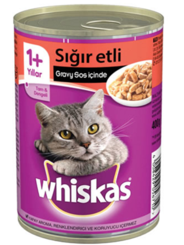 Whiskas Kedi Maması Biftek 400gr