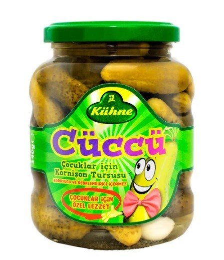 Kühne Cüccü Kornişon Turşu 340 Gr