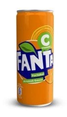 Fanta Portakal Teneke 250 Ml