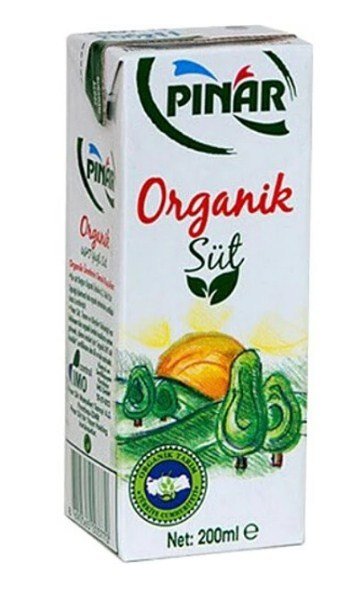 Pınar Organik Süt 200 Ml