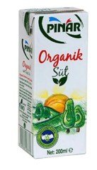 Pınar Organik Süt 200 Ml