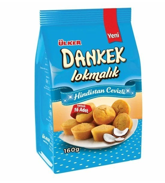 Ülker Dankek Lokmalık Hindistan Cevizli Kek 160 Gr