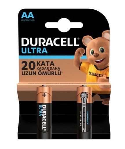 Duracell Turbo Max Kalem Pil AA 2'li