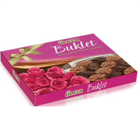 Ülker Buklet Madlen 208gr Pembe