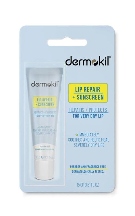 Dermokil Lip Repair+ & Sunscreen 15ml