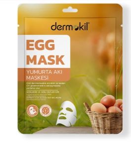 Dermokil Yüz Maskesi Yumurta & Aknejenik Yağlı Cilt 20gr