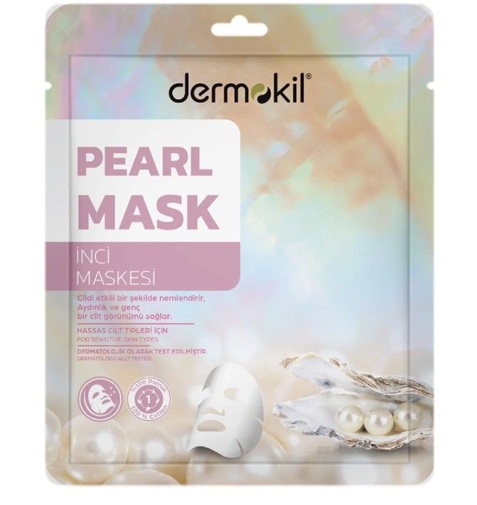 Dermokil Yüz Maskesi İnci & Hassas Cilt 20gr