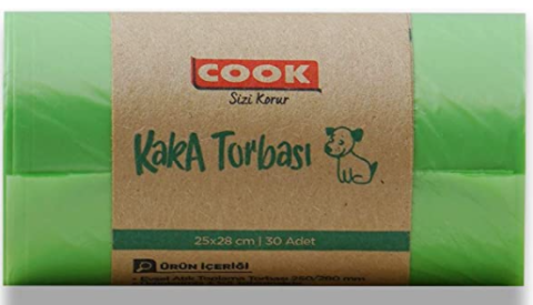 Cook Kaka Torbası 24lü Yedek