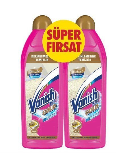 Vanish Kosla Halı Temizleyici Elde Yıkama 2x850 Ml