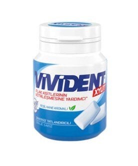 Vivident Yeşil Nane Aromalı Sakız 67 Gr Şişe