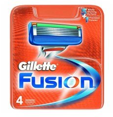 Gillette Fusion Yedek Tıraş Bıçağı 4'lü