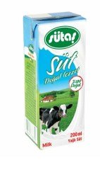 Sütaş Tam Yağlı Süt 200 Ml