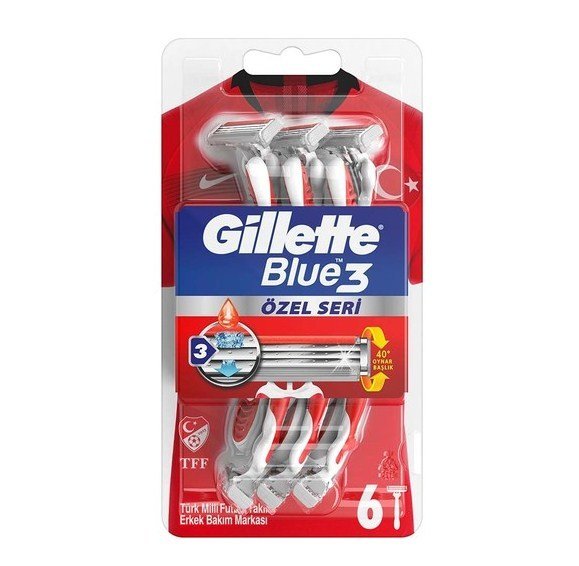 Gillette Blue3 Pride 6'lı Kullan At Tıraş Bıçağı
