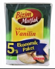 Bizim Vanilya 5'li 25 Gr