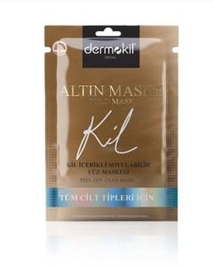 Dermokil Kil Maskesi Altın & Tüm Cilt 15gr