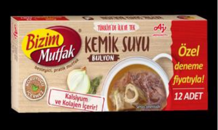 Bizim Kemik Suyu Bulyon 12 Adet