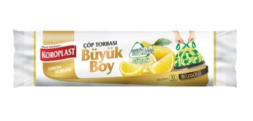 Koroplast Limon Çöp Torbası Büyük Boy 10'lu