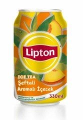 Lipton Ice Tea Şeftali Kutu 330 Ml