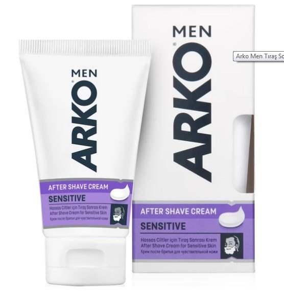 Arko Men Tıraş Sonrası Krem Sensitive 50 Ml