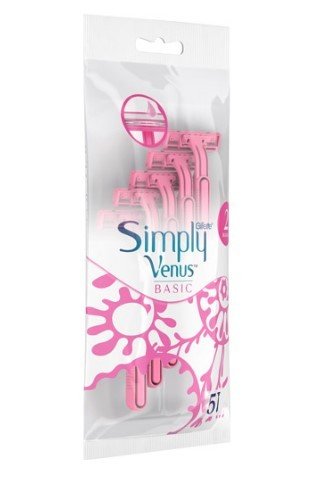 Gillette Simply Venus 2 Kullan At 5'li Tıraş Bıçağı