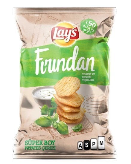 Lays Fırından Yoğurt ve Mevsim Yeşillikleri Çeşnili 110 Gr