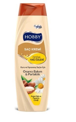 Hobby Saç Kremi 600 Ml Argan-Papatya