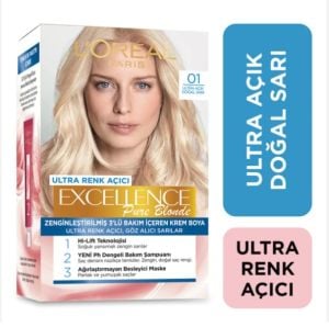 LOREAL EXCELLENCE CREME 01 ULT.ACIK DOGAL SARI