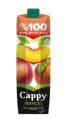 Cappy Bahçe %100 Elma Şeftali Suyu 1 Lt