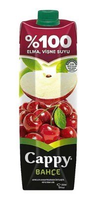 Cappy %100 Elma Vişne Suyu 1 Lt