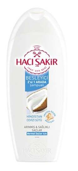 Hacı Şakir Şampuan 2+1 Normal Hindistan Ceviz  500ml