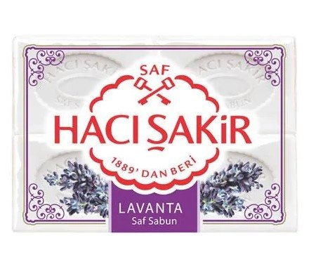 Hacı Şakir Banyo Sabunu Lavanta 4'lü 600 Gr