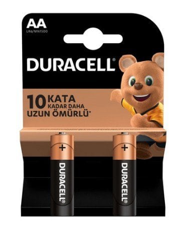 Duracell Kalem Pil AA 2'li