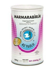 Marmarabirlik Hususi Az Tuzlu Zeytin S 800 Gr