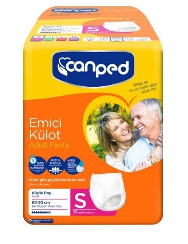Canped Emici Külot Küçük 10'lu