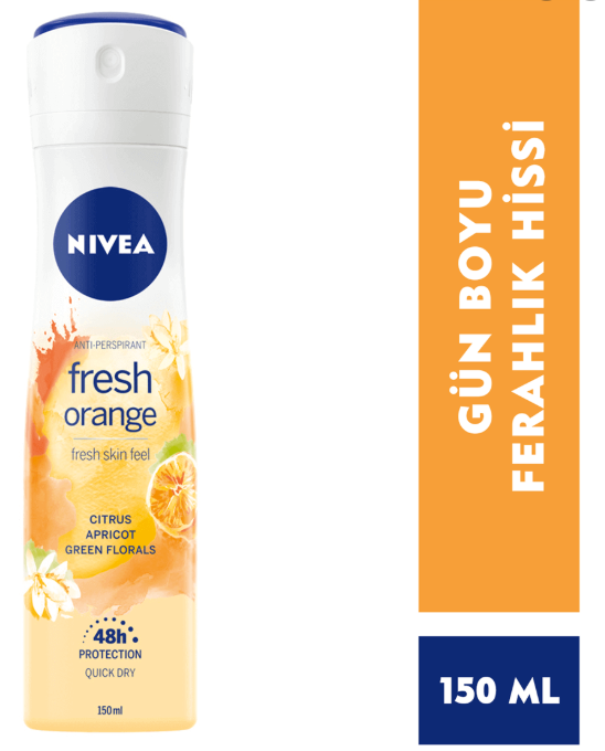 Nivea Deo Fresh Orange 150ml Bayan