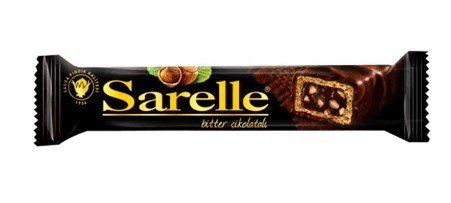 Sarelle Bitter Çikolata Kaplı Gofret 33 Gr