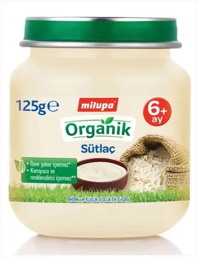 Milupa Organik Sütlaç 125 Gr